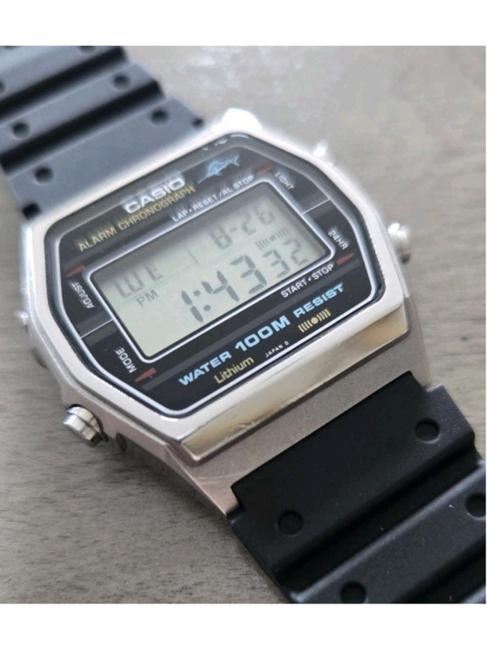 Rare Vintage Casio W-750 Men's Digital LCD Watch 1980s Great Must See Retro!!! - Picture 16 of 16